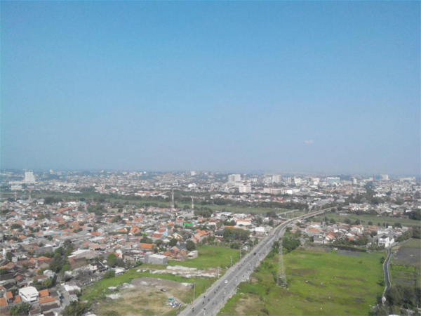 Kota Semarang view dari Menara Al-Husna