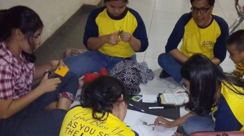 Pembinaan GSM: Bercerita dengan Kreatif dan Ceria, HKBP Pasar Rebo