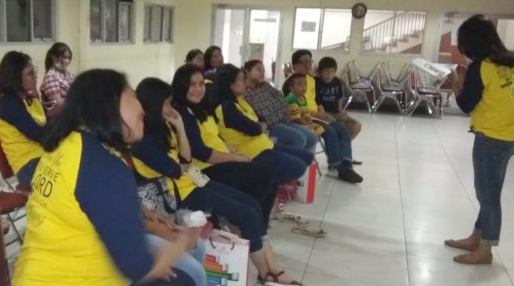 Pembinaan GSM: Bercerita dengan Kreatif dan Ceria, HKBP Pasar Rebo